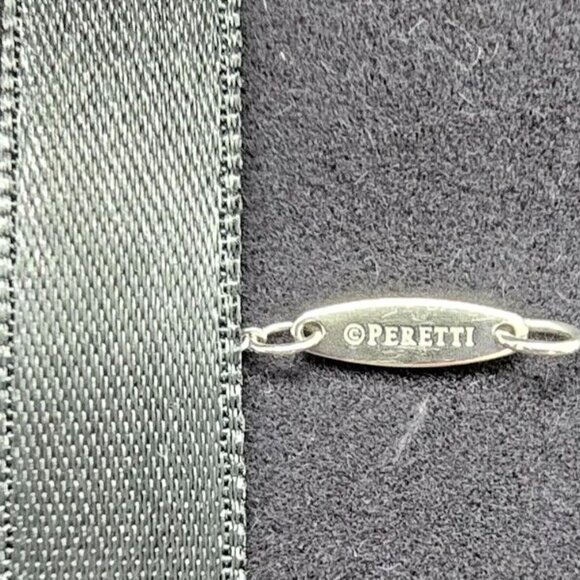 $2250 Tiffany Co Elsa Peretti 3 Diamonds By The Yard Platinum Bracelet 7 inches - Picture 5 of 10